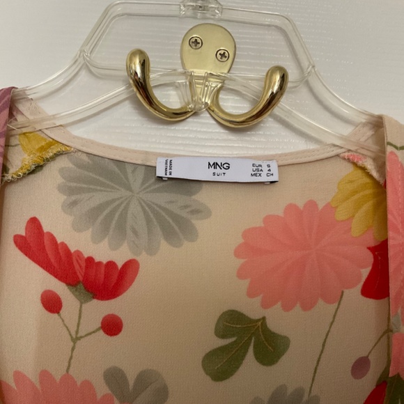 Mango floral wrap dress - Picture 2 of 8